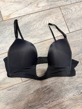Black U-Plunge Molded Bra